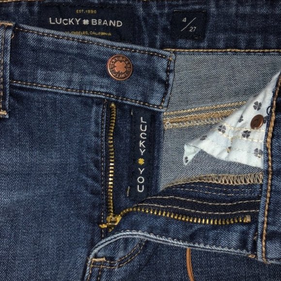 Lucky Brand The Roll Up Jean Short Sz 27 - Picture 8 of 11